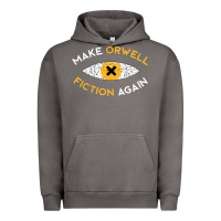 Pigment Tornado make orwell fiction again Urban Hoodie - artisFamous