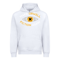 White make orwell fiction again Urban Hoodie - artisFamous