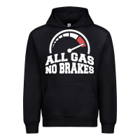 Black all gas no brakes Urban Hoodie - artisFamous