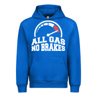 Cobalt all gas no brakes Urban Hoodie - artisFamous