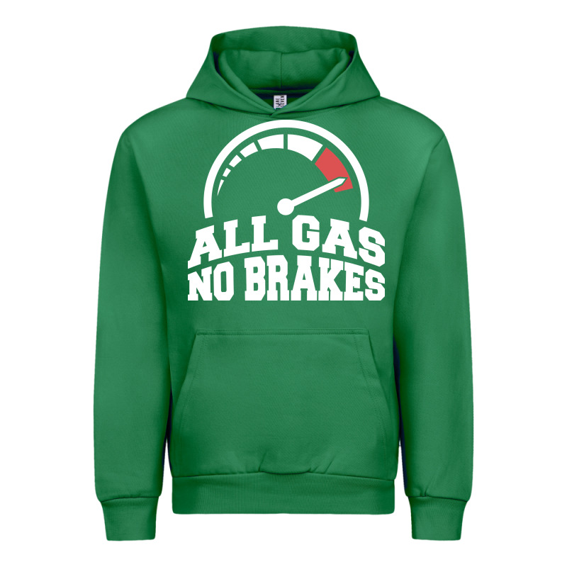 All Gas No Brakes Urban Hoodie by artisFamous | Teevron