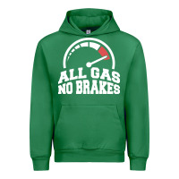 Emerald all gas no brakes Urban Hoodie - artisFamous