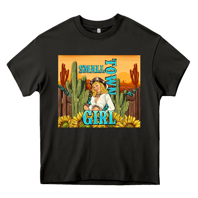 Small Town Girl Heavy Core Tee by TumblerDesignByShophia | Teevron