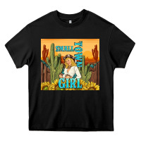 Black small town girl Heavy Core Tee - TumblerDesignByShophia