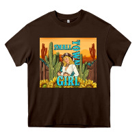 Chocolate Brown small town girl Heavy Core Tee - TumblerDesignByShophia