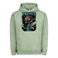 Pigment Oil Green primus 10s men Urban Hoodie - artisFamous