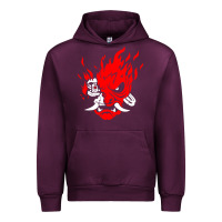 Mauve Wine cyberpunk 2077 Urban Hoodie - artisFamous