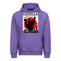 Tulip vintage catzilla japanese sunset style Urban Hoodie - artisFamous