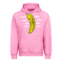 Fuchsia Pink banana Urban Hoodie - artisFamous