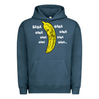 Pigment Midnight Navy banana Urban Hoodie - artisFamous