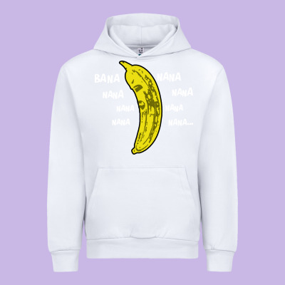 Banana Urban Hoodie Designed By Artisfamous