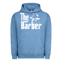 Pigment Pebble Blue the barber Urban Hoodie - artisFamous