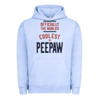 Pigment Grape Ice Officially The World's Coolest Peepaw | Mens Gift Urban Hoodie - artisFamous