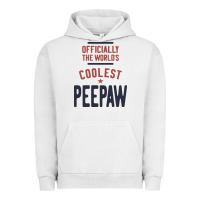 Pigment Lunar Rock Officially The World's Coolest Peepaw | Mens Gift Urban Hoodie - artisFamous