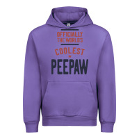 Tulip Officially The World's Coolest Peepaw | Mens Gift Urban Hoodie - artisFamous