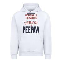 White Officially The World's Coolest Peepaw | Mens Gift Urban Hoodie - artisFamous