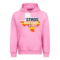Fuchsia Pink stros before hoes Urban Hoodie - artisFamous