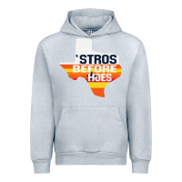 Heather Grey stros before hoes Urban Hoodie - artisFamous