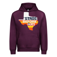 Mauve Wine stros before hoes Urban Hoodie - artisFamous