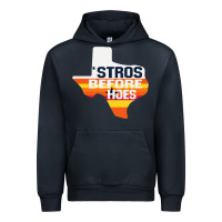 Navy stros before hoes Urban Hoodie - artisFamous