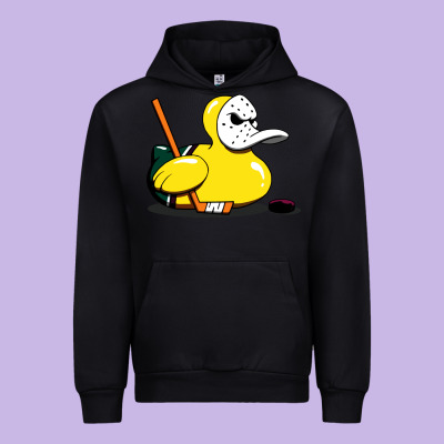 Mighty Rubber Ducky Urban Hoodie Designed By Artisfamous