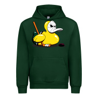 Forest Green mighty rubber ducky Urban Hoodie - artisFamous