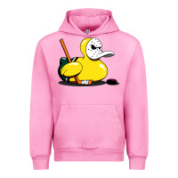 Fuchsia Pink mighty rubber ducky Urban Hoodie - artisFamous