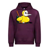 Mauve Wine mighty rubber ducky Urban Hoodie - artisFamous
