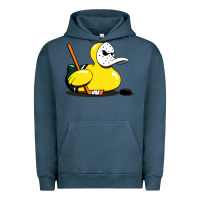 Pigment Midnight Navy mighty rubber ducky Urban Hoodie - artisFamous