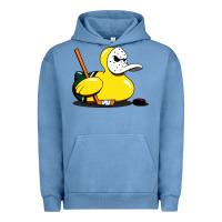 Pigment Pebble Blue mighty rubber ducky Urban Hoodie - artisFamous