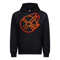 Black millennium falcon Urban Hoodie - artisFamous