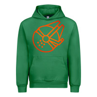 Emerald millennium falcon Urban Hoodie - artisFamous