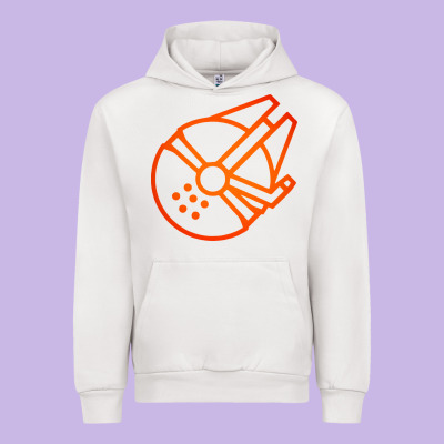 Millennium Falcon Urban Hoodie Designed By Artisfamous