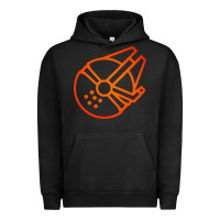Pigment Black millennium falcon Urban Hoodie - artisFamous