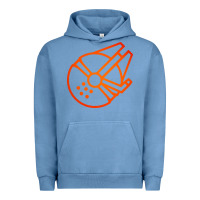 Pigment Pebble Blue millennium falcon Urban Hoodie - artisFamous
