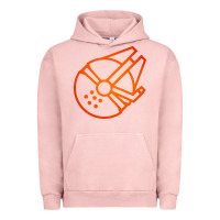 Pigment Salmon millennium falcon Urban Hoodie - artisFamous