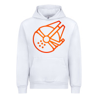 White millennium falcon Urban Hoodie - artisFamous