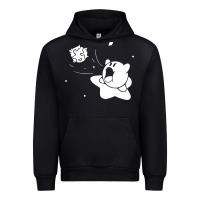 Black kirby gamer geek snes Urban Hoodie - artisFamous