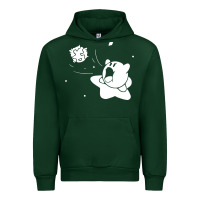 Forest Green kirby gamer geek snes Urban Hoodie - artisFamous