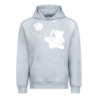 Heather Grey kirby gamer geek snes Urban Hoodie - artisFamous