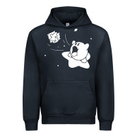 Navy kirby gamer geek snes Urban Hoodie - artisFamous