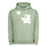 Pigment Oil Green kirby gamer geek snes Urban Hoodie - artisFamous