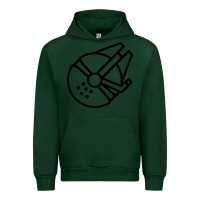 Forest Green millennium falcon Urban Hoodie - artisFamous