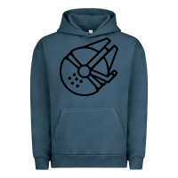 Pigment Midnight Navy millennium falcon Urban Hoodie - artisFamous