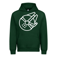 Forest Green millennium falcon Urban Hoodie - artisFamous