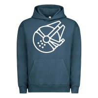 Pigment Midnight Navy millennium falcon Urban Hoodie - artisFamous
