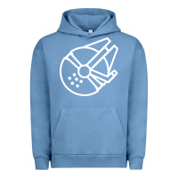 Pigment Pebble Blue millennium falcon Urban Hoodie - artisFamous