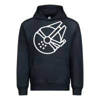 Navy millennium falcon Urban Hoodie - artisFamous