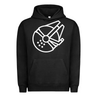 Pigment Black millennium falcon Urban Hoodie - artisFamous