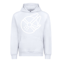 White millennium falcon Urban Hoodie - artisFamous